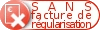 Sans facture de régularisation